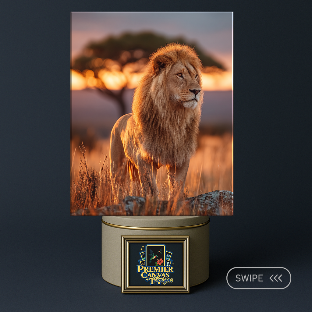 Big cat wildlife canvas art 16