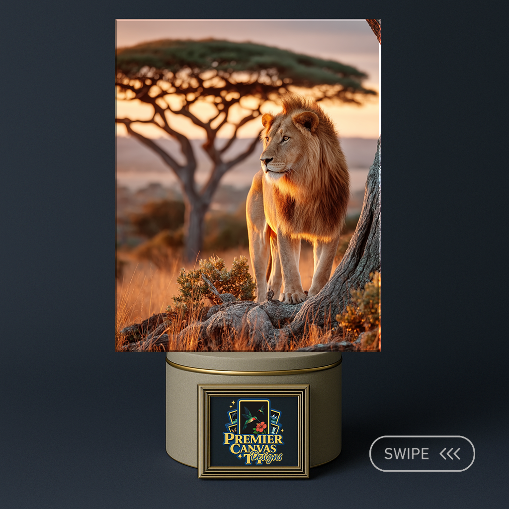 Big cat wildlife canvas art 17