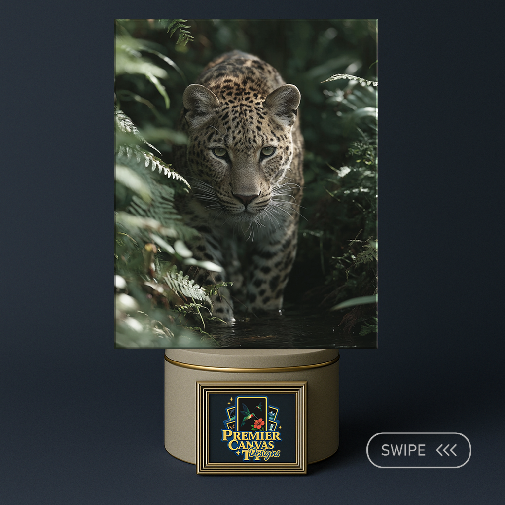Big cat wildlife canvas art 23