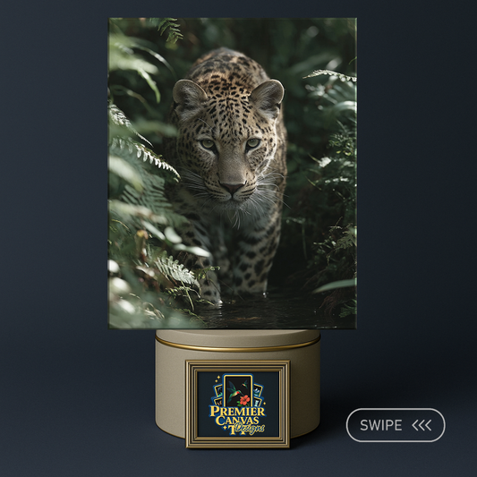Big cat wildlife canvas art 23