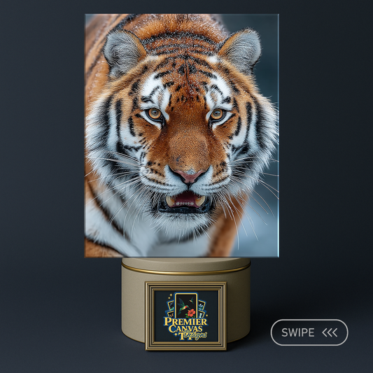 Big cat wildlife canvas art 24