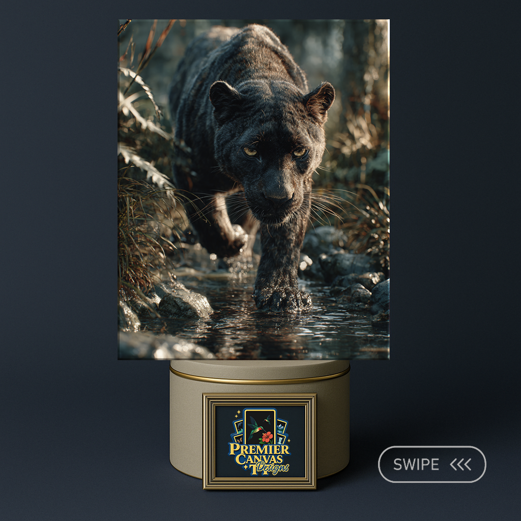 Big cat wildlife canvas art 29