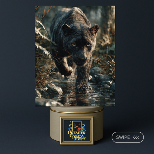 Big cat wildlife canvas art 29