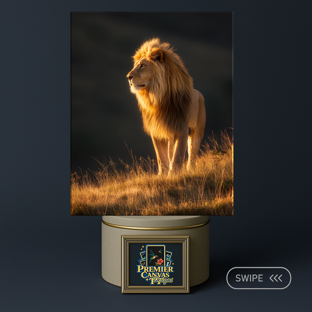 Big cat wildlife canvas art 38