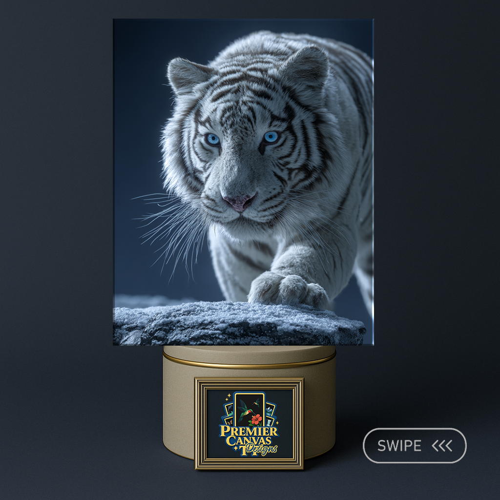 Big cat wildlife canvas art 40