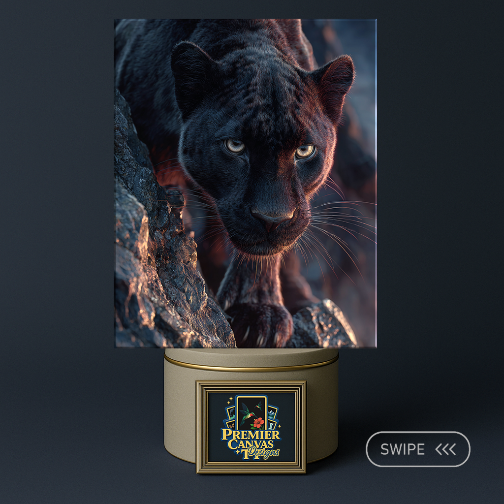 Big cat wildlife canvas art 41
