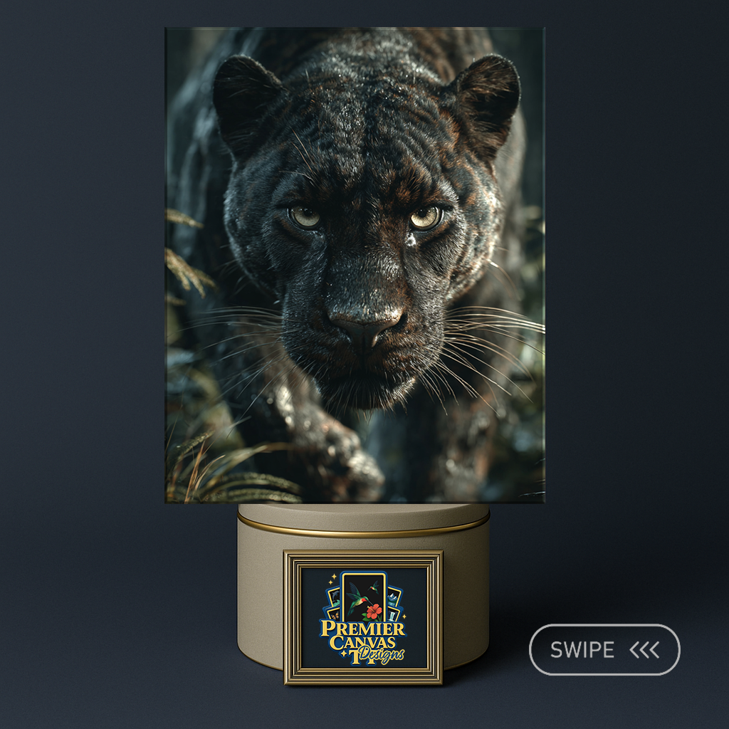Big cat wildlife canvas art 44