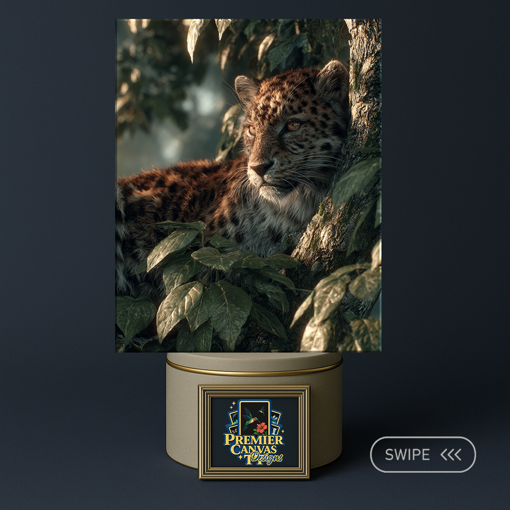 Big cat wildlife canvas art 46