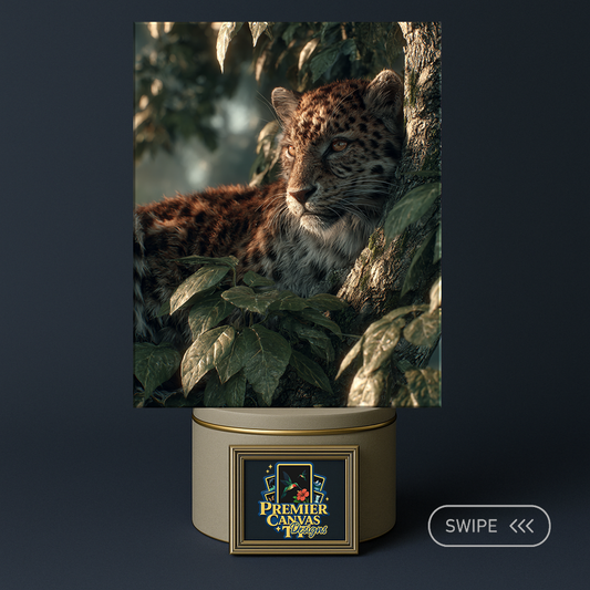 Big cat wildlife canvas art 46