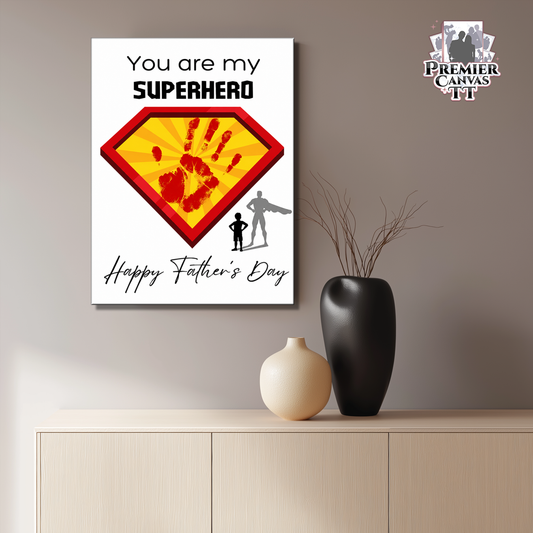 Superhero Dad Emblem