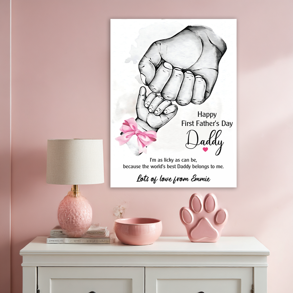 Dad’s First Grip (Pink)