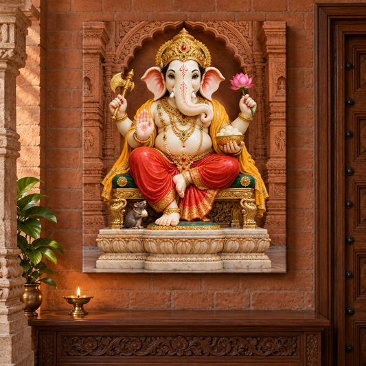 Ganesha Carved Sanctuary