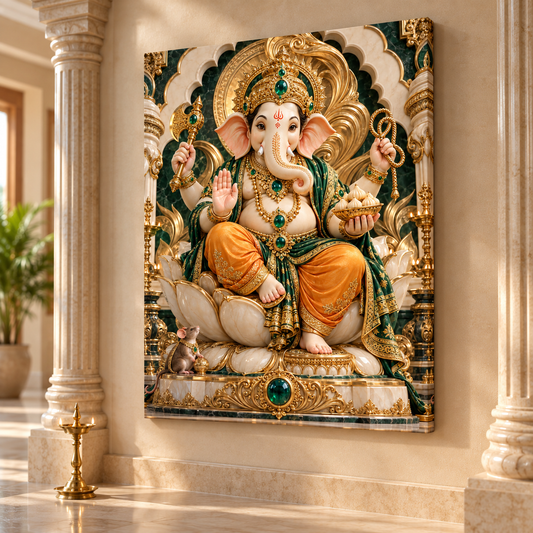 Ganesha Emerald Arch