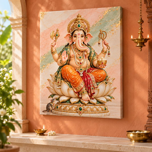 Ganesha Terracotta Sage