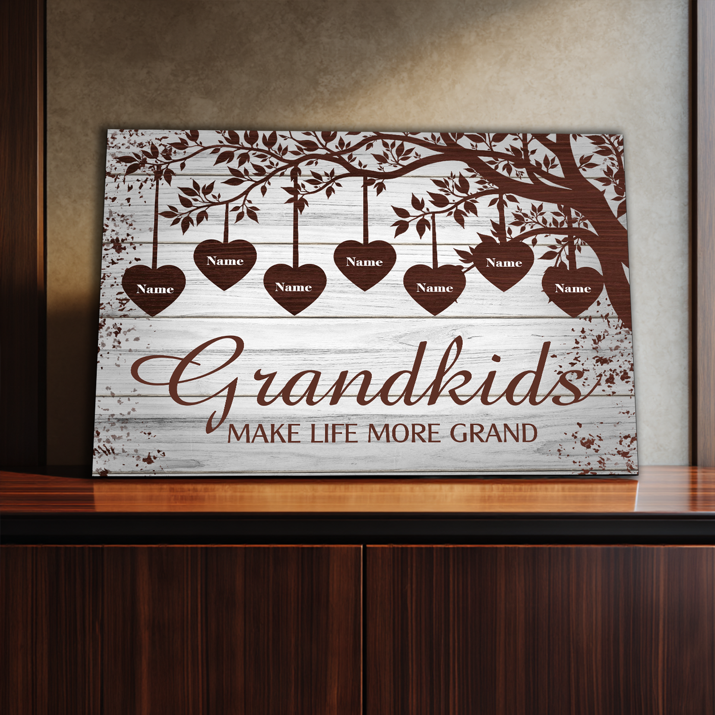 Grandkids Tree Love