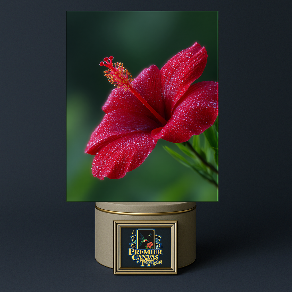 Carmine Hibiscus