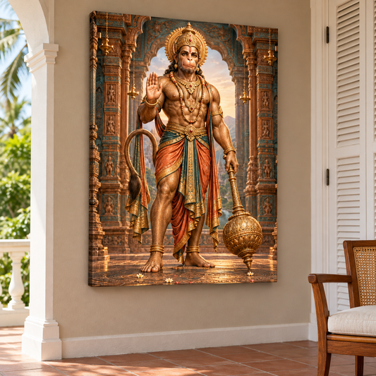 Hanuman Antique Bronze
