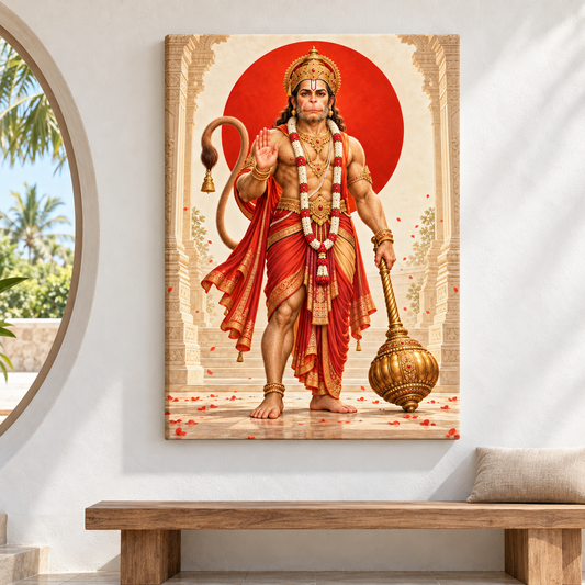 Hanuman Vermilion Sun