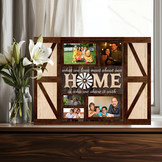 Home Barn Style Collage