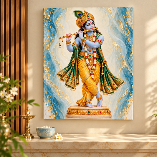 Krishna Peacock Wisps