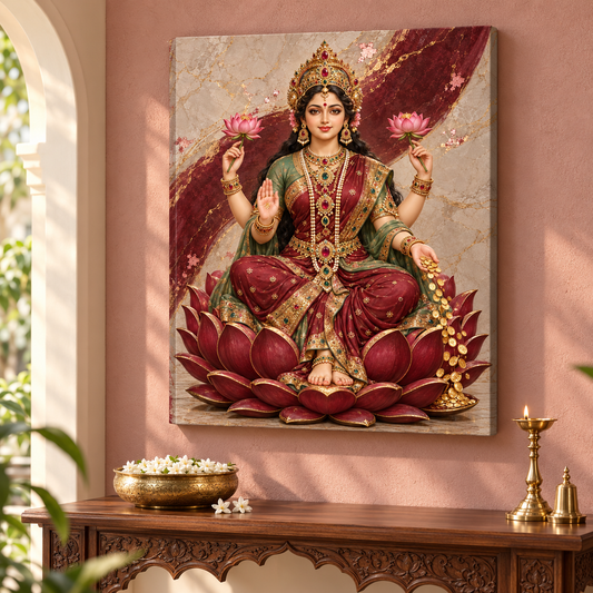 Lakshmi Burgundy