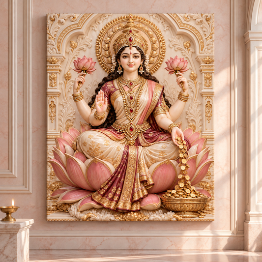 Lakshmi Ivory Throne