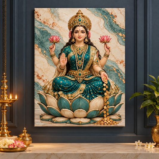 Lakshmi Peacock Teal