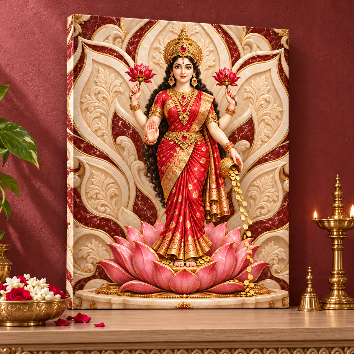 Lakshmi Ruby Standing