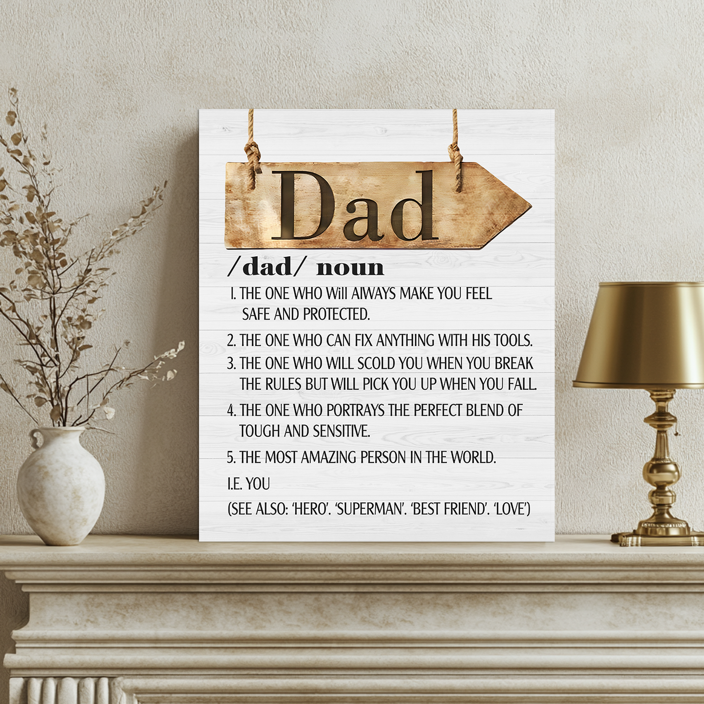Dad Dictionary Art