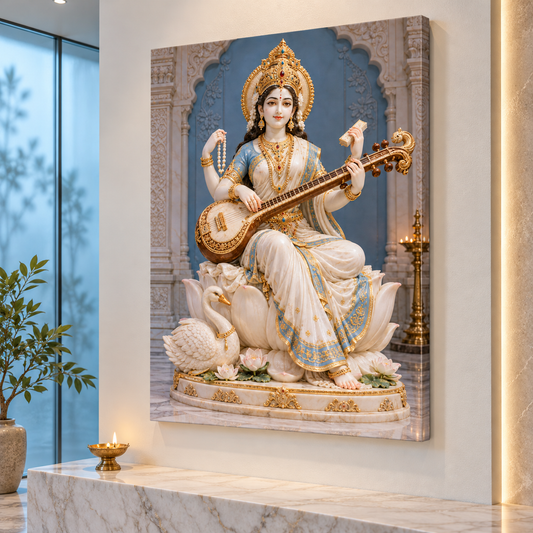 Saraswati Blue Temple