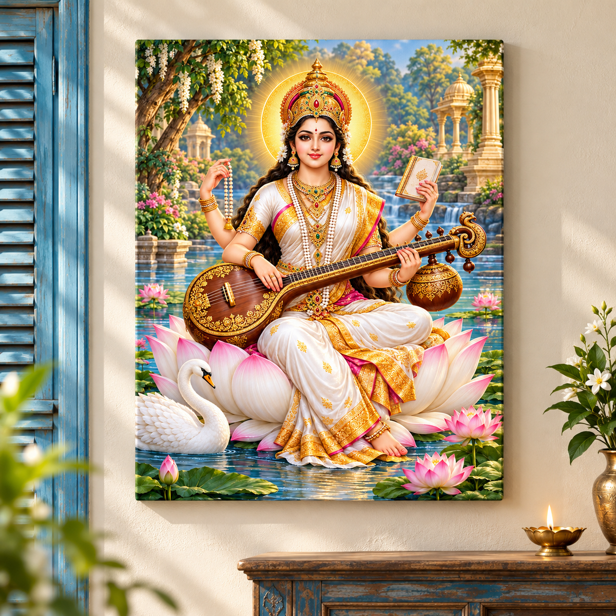 Saraswati Garden Blessing