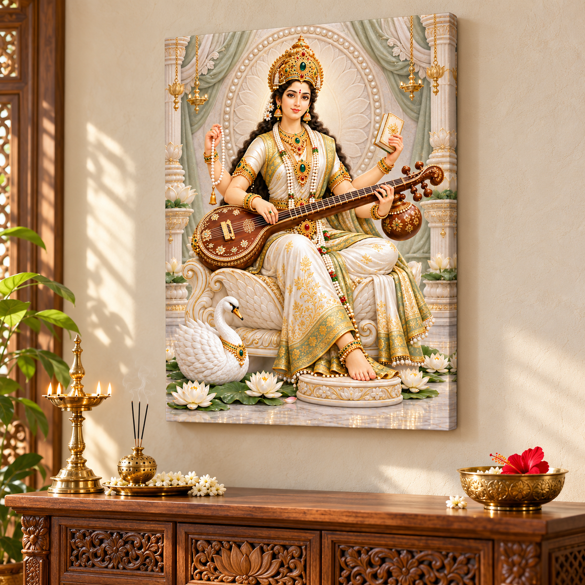 Saraswati Ivory Temple