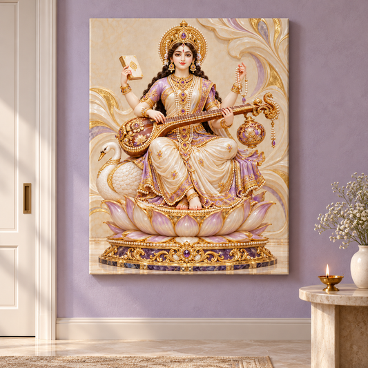 Saraswati Lavender Lotus