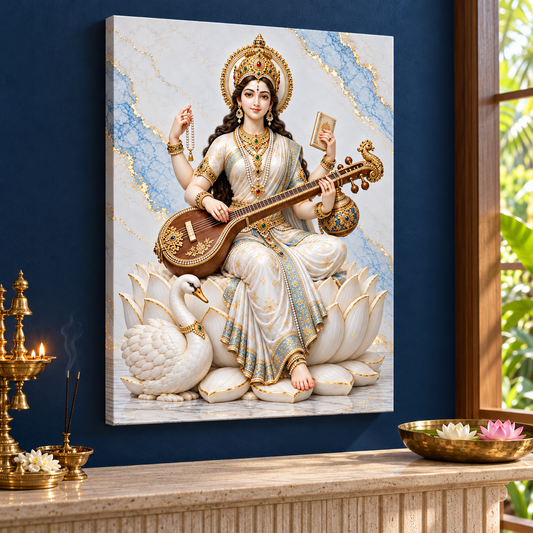 Saraswati Pearl Blue