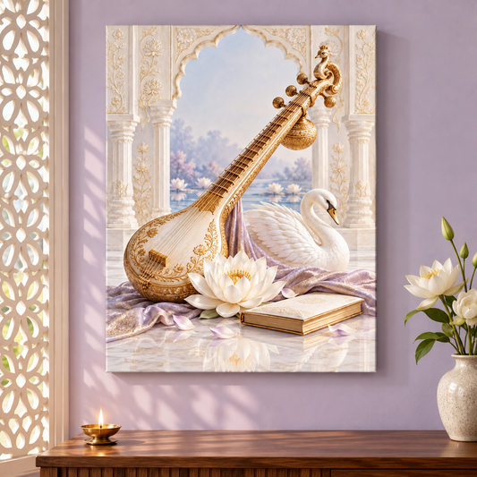 Saraswati Sacred Symbols