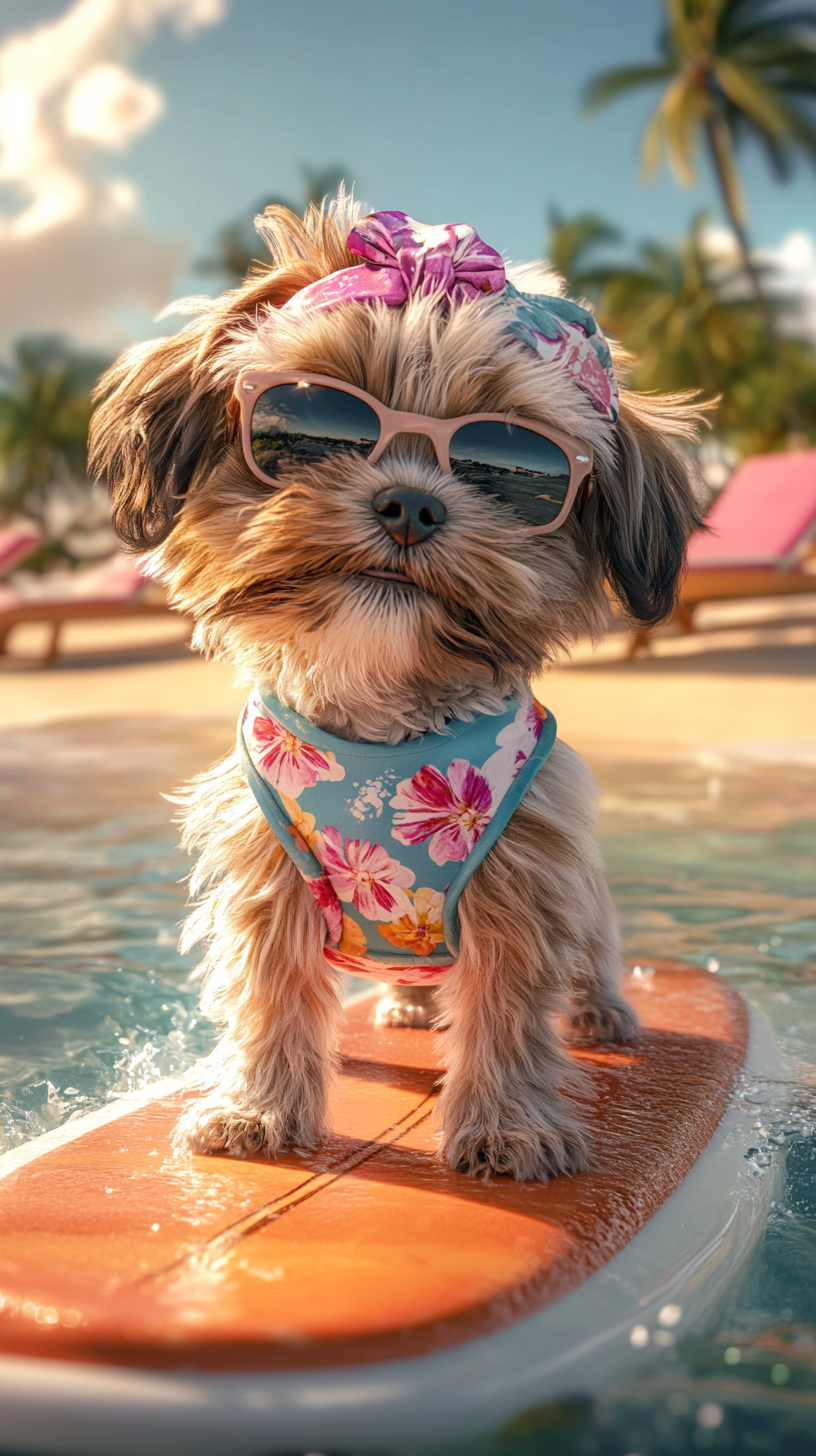 Beach Babe Doggo