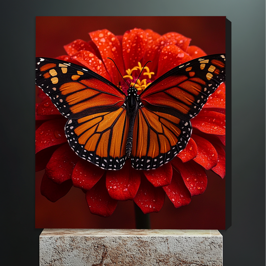 Beautiful Red Monarch