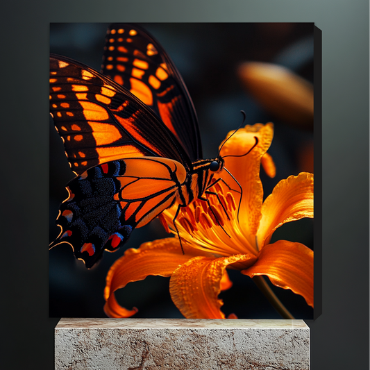 Tiger Butterfly Feast