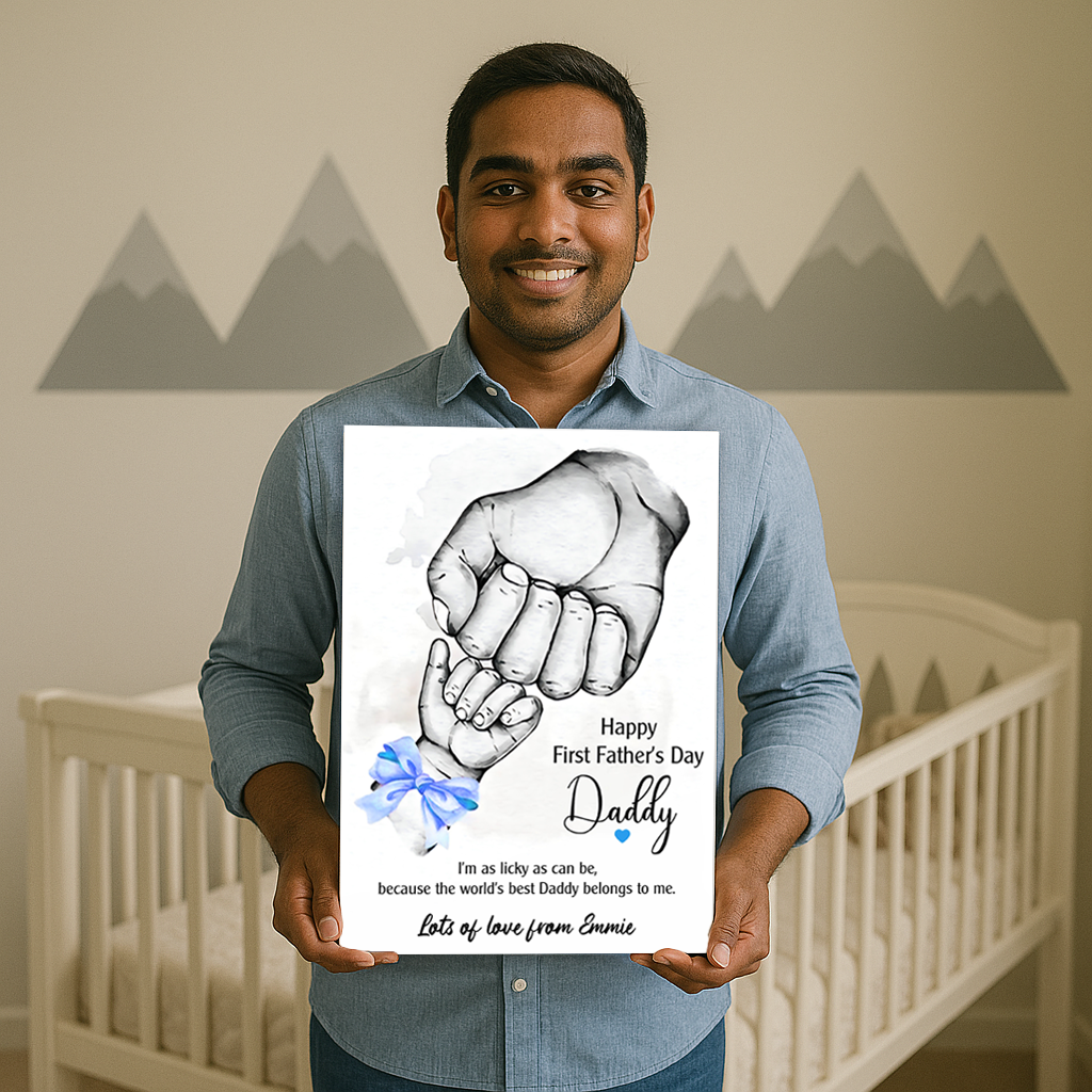 Dad’s First Grip (Blue)