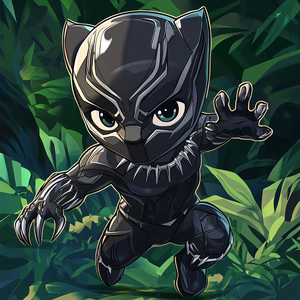 Chibi Black Panther