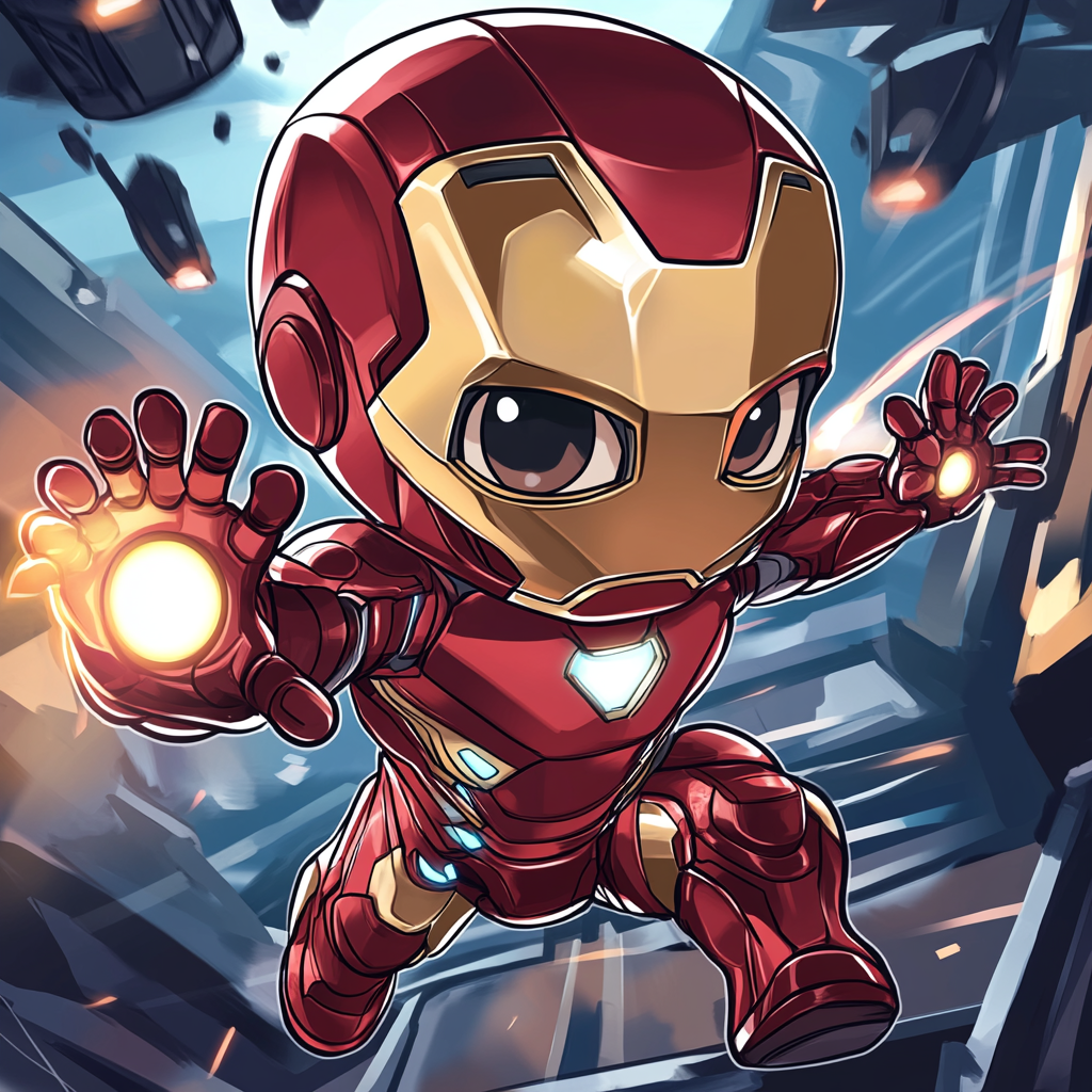 Chibi Iron Man
