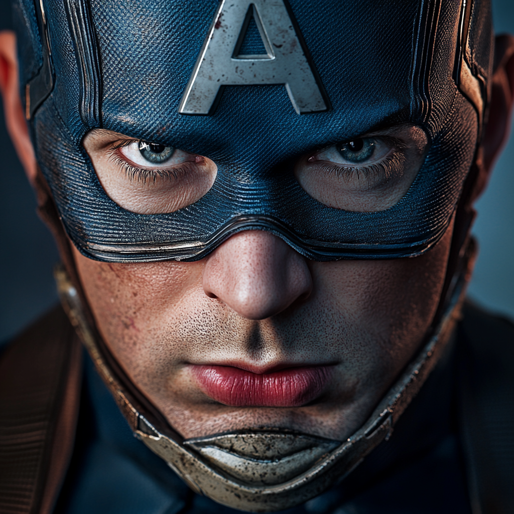 The First Avenger Stare